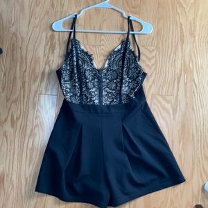 Windsor black romper, worn once